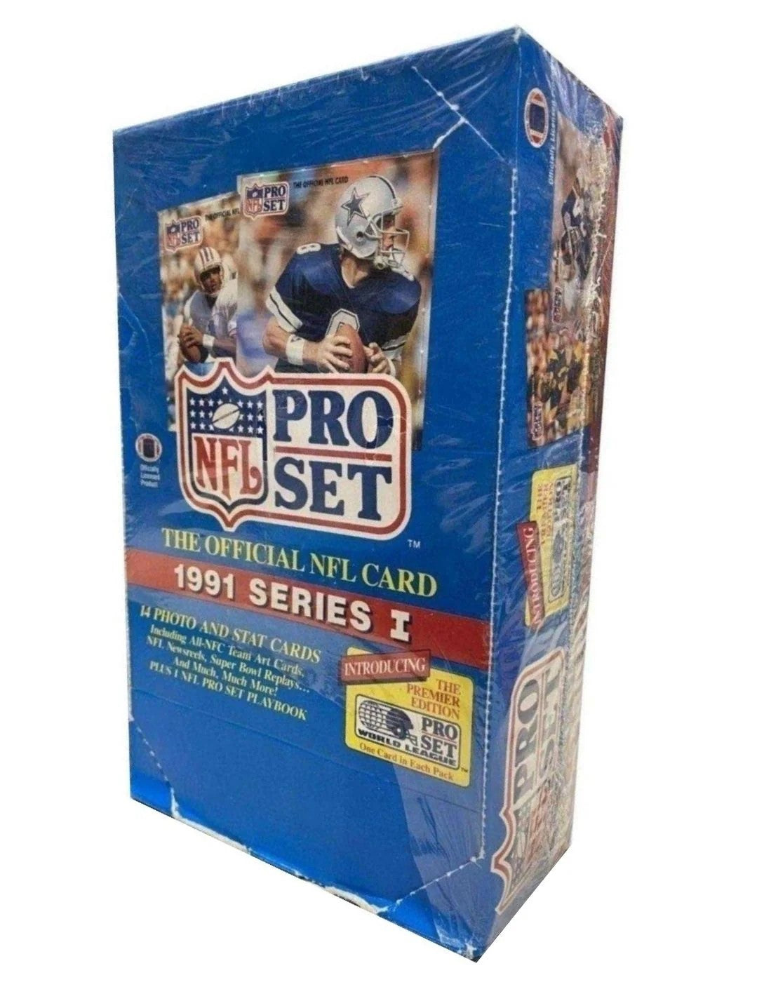 1991 Pro Set NFL Football Card Series One Wax Box (36 Packs) Bill Belichick Rookie