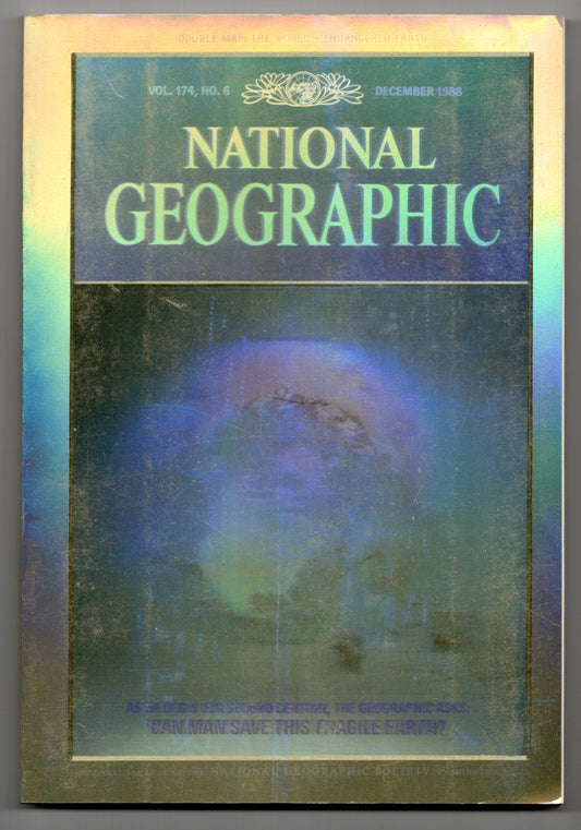 National Geographic Vol 174 No 6 Vintage Magazine (December 1988)