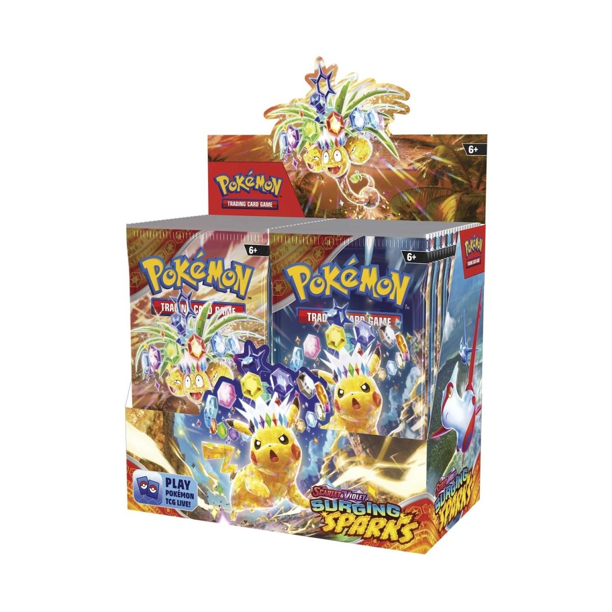 2023 Pokemon Trading Card Game Scarlet & Violet Surging Sparks Booster Display Box (36 Packs) Sealed