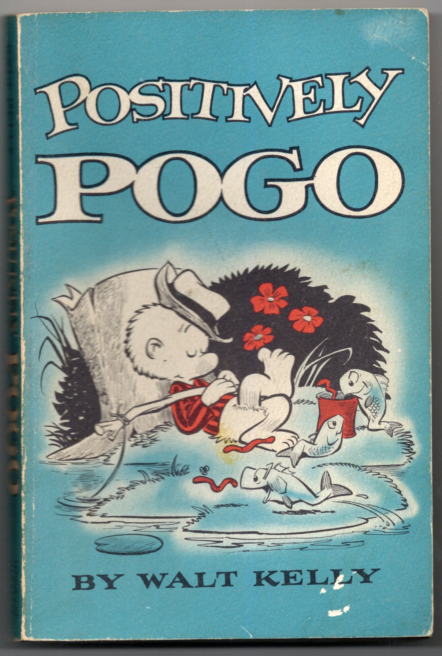 1957 Simon & Schuster Positively Pogo Vintage Paperback (First Printing)