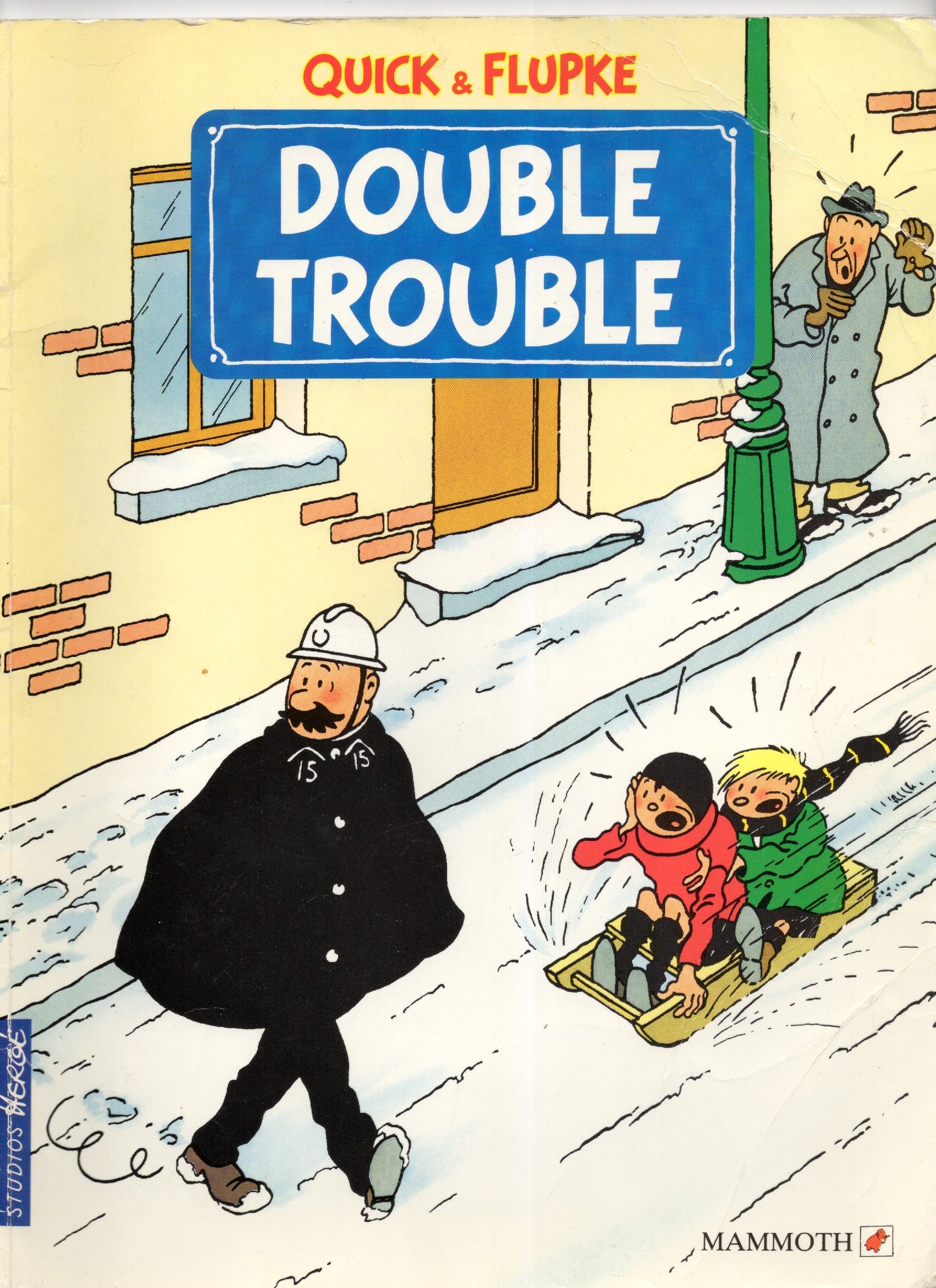 1992 Mammoth Quick & Flupke Double Trouble Vintage Paperback