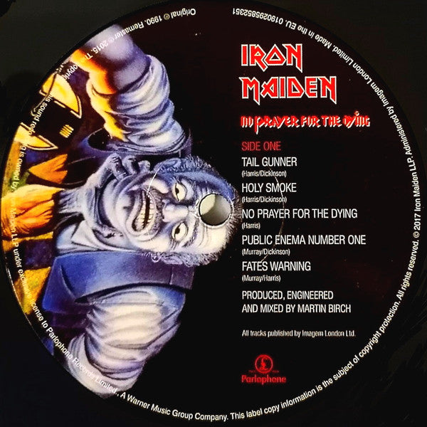 Iron Maiden No Prayer For The Dying 2015 Re-Release Vinyl Album (Sealed)