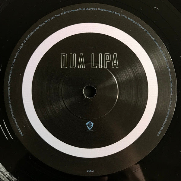 Dua Lipa Self-Titled Vinyl Album (Sealed)