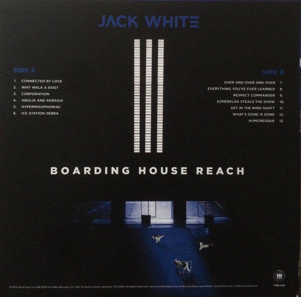 Jack White Boarding House Reach Vinyl Album (Sealed)