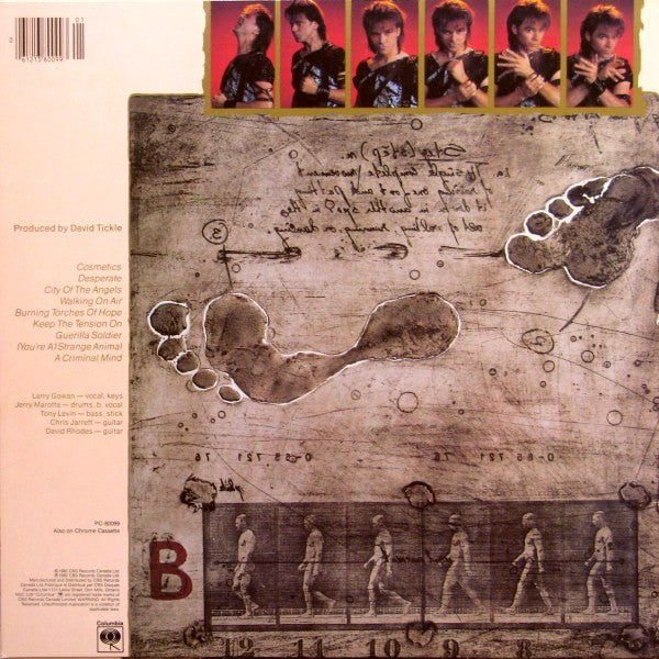 1985 Gowan Strange Animal Vintage Vinyl Record Album (Factory Sealed) Canada Pressing