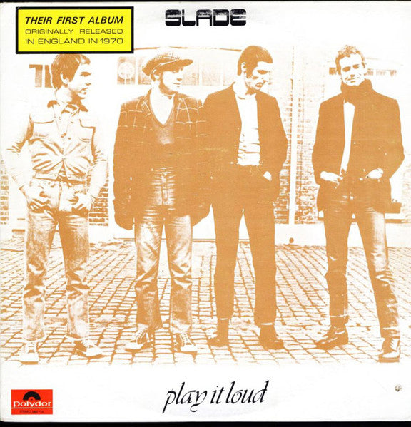 1973 Slade Play it Loud Vintage Vinyl Record Album ( Factory Sealed) Canada Pressing