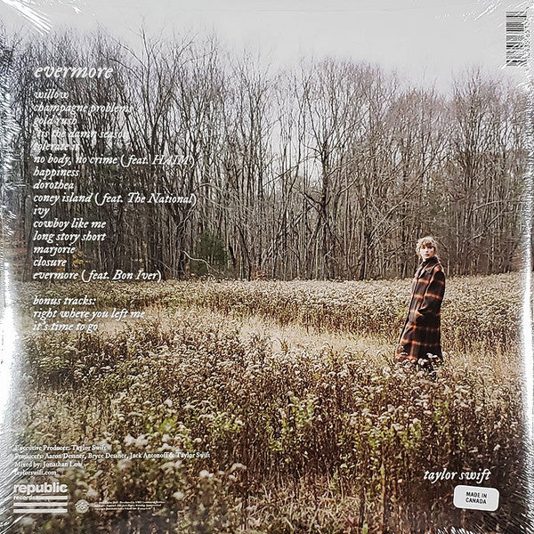 Taylor Swift Evermore Vinyl Album (Sealed)