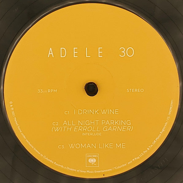 Adele 30 Vinyl Album 2 LP Set