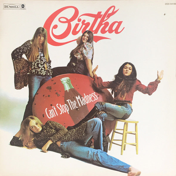 1973 Birtha Can't Stop the Madness Vintage Vinyl Record Album ( Factory Sealed) US Pressing