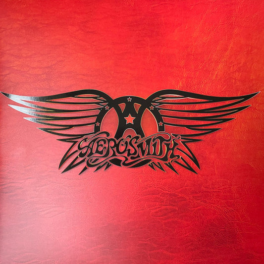 Aerosmith Greatest Hits 50th Anniversary Red Splatter Vinyl Album