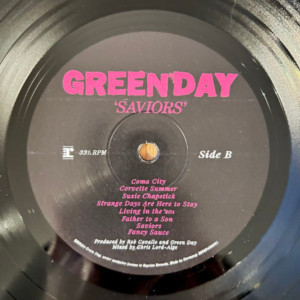 Green Day Saviors Vinyl Album (Sealed)