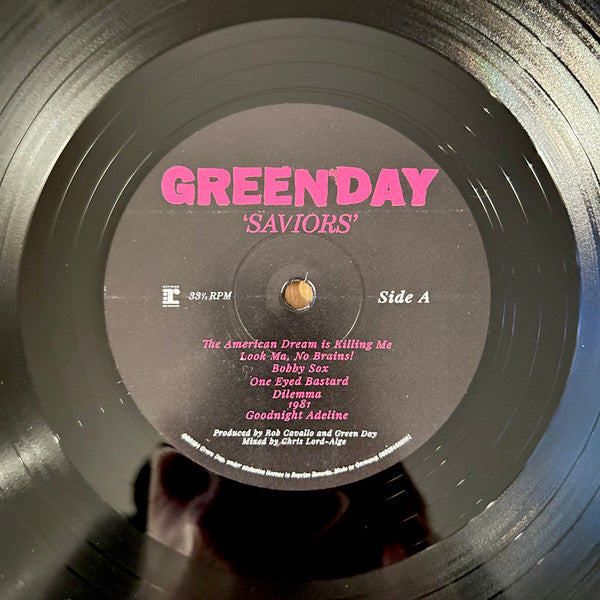 Green Day Saviors Vinyl Album (Sealed)