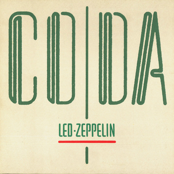 1982 Led Zeppelin Coda Vintage Vinyl Record Album (Factory Sealed) Canada Pressing