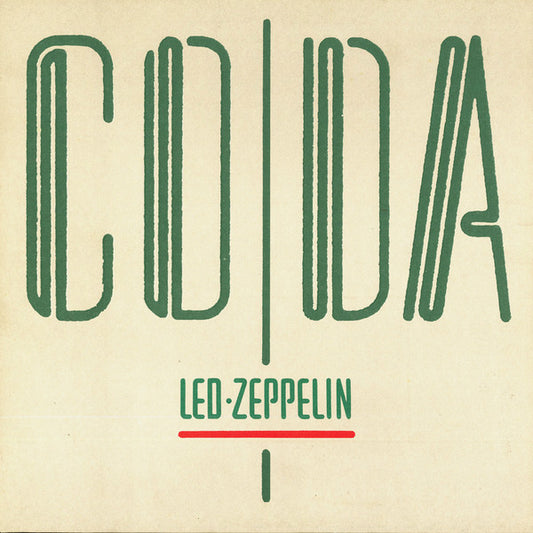 1982 Led Zeppelin Coda Vintage Vinyl Record Album (Factory Sealed) Canada Pressing