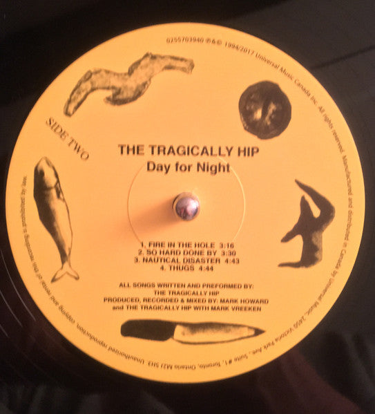 The Tragically Hip Day for Night 2017 Re-Release Vinyl Album (Sealed)