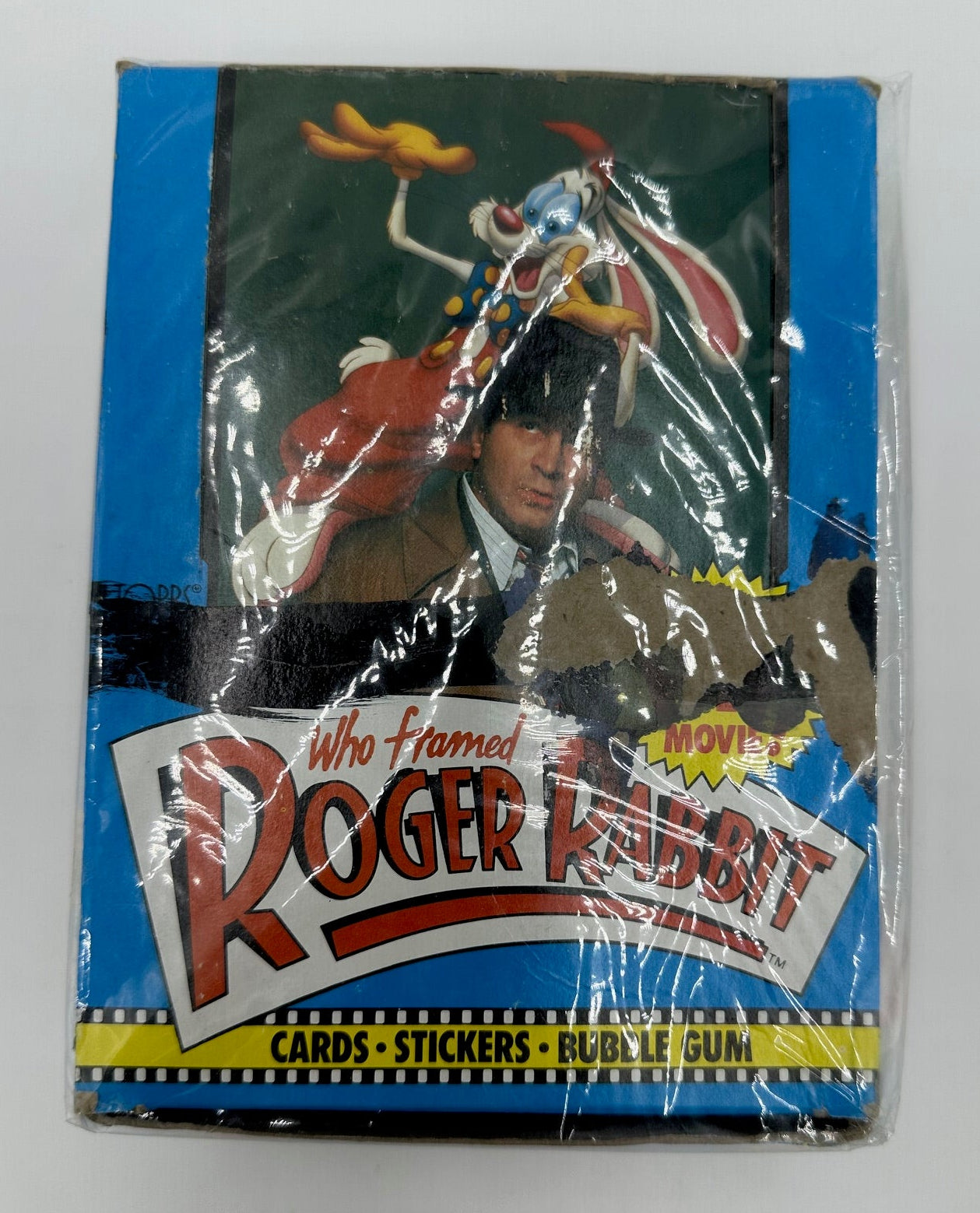 1988 Topps Who Framed Roger Rabbit Movie Trading Cards Wax Box (36 packs) Unopened