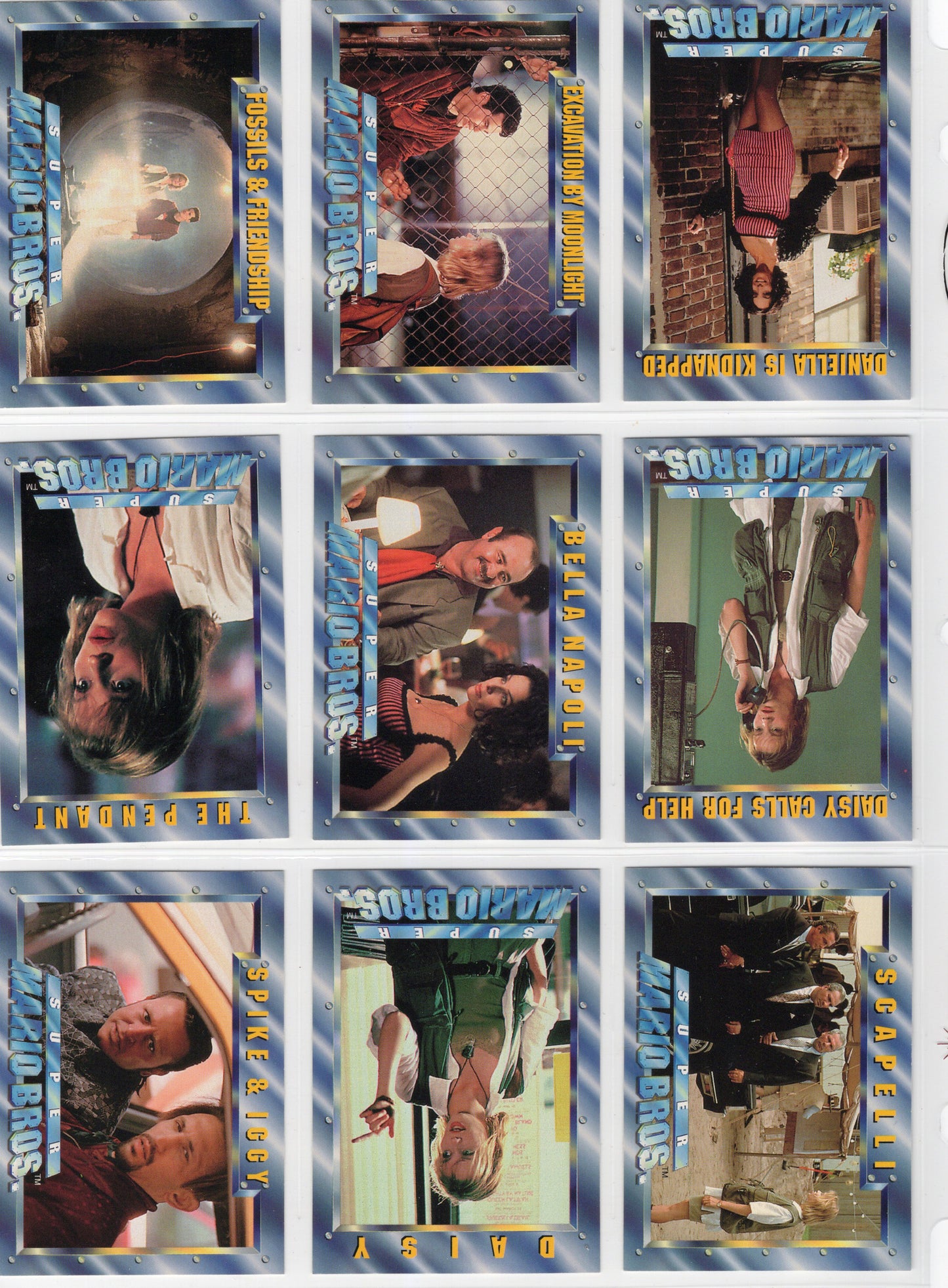 1993 Skybox Super Mario Bros Movie Complete Trading Card Set (100 Cards)