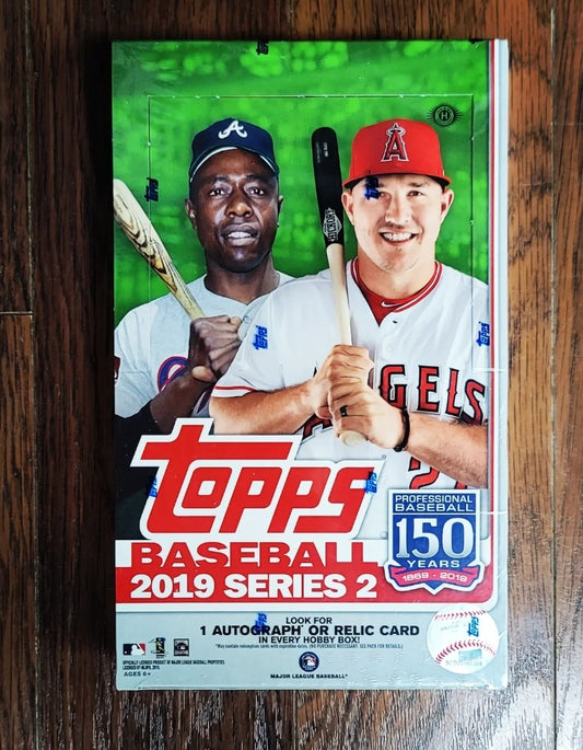 2019 Topps Series Two Baseball Cards Hobby Box (24 Packs)