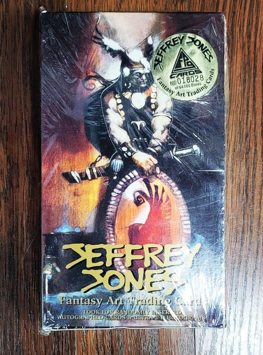 1993 FPG Jeffrey Jones Fantasy Art Trading Cards Hobby Box (36 Packs)