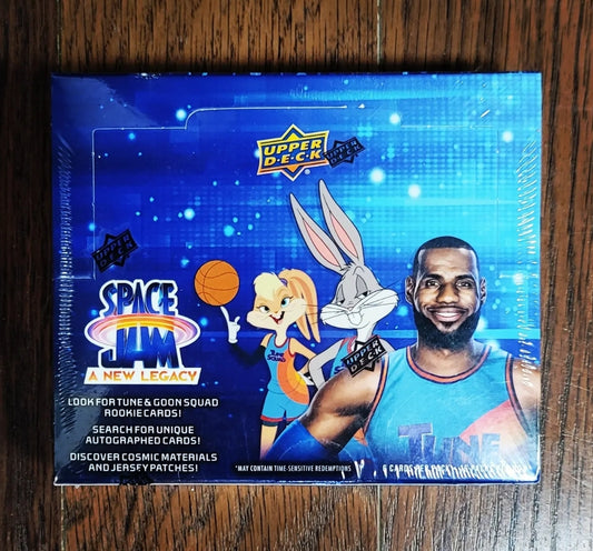 2021 Space Jam A New Legacy Trading Cards Hobby Box (16 Packs) Lebron James