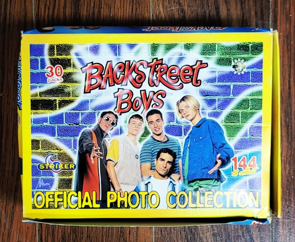 1997 Striker Backstreet Boys Photo 4x6 Trading Cards (30 Packs)