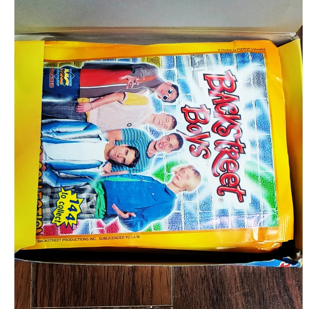 1997 Striker Backstreet Boys Photo 4x6 Trading Cards (30 Packs)