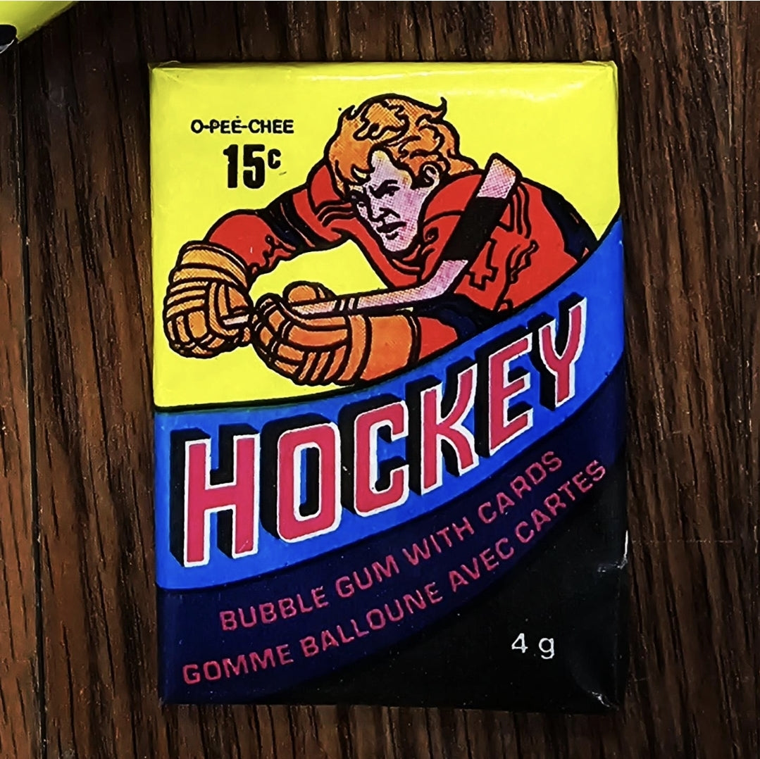 1978/79 OPC O-Pee-Chee Hockey (1) Wax Pack, Mike Bossy Rookie Year