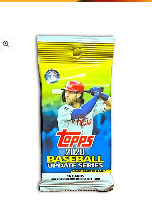 2020 Baseball Update Series Cello Pack (14 Cards)