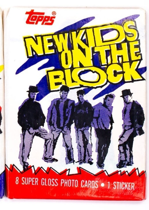 1989 Topps NKOTB New Kids On The Block Trading Cards Wax Pack