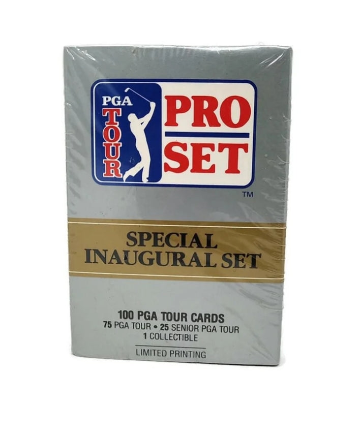 1990 Pro Set PGA Tour Golf Card Special Inaugural Set (100 Cards) Sealed Limited Edition