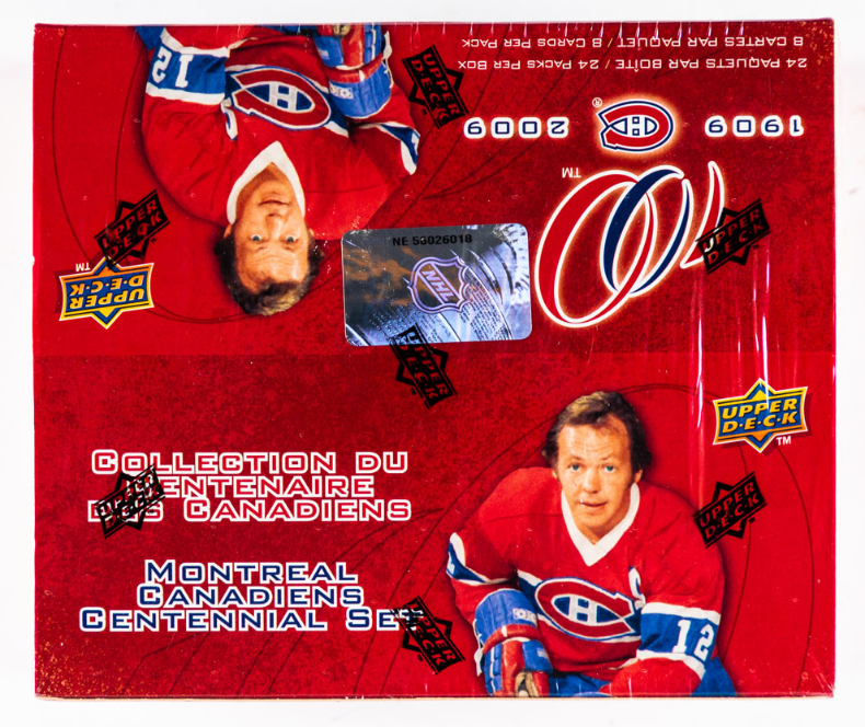 2009 Upper Deck Montreal Canadiens Centennial Set Retail Box (24 Packs) Sealed