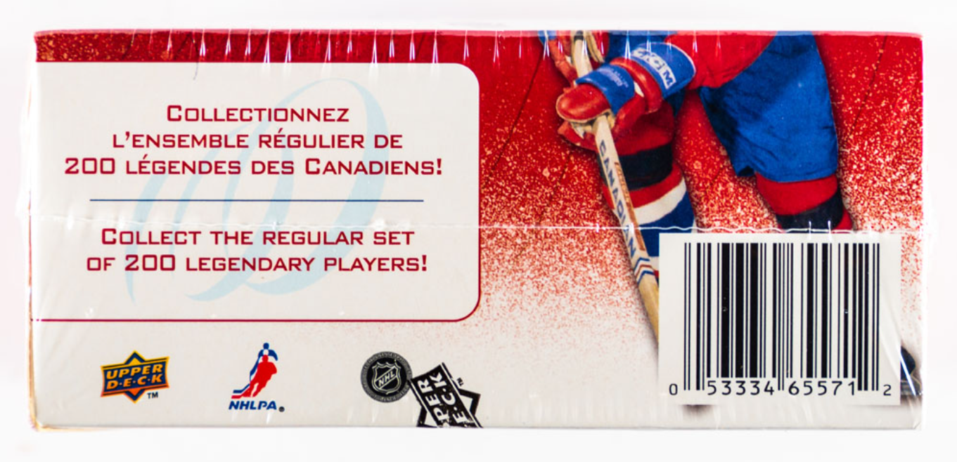2009 Upper Deck Montreal Canadiens Centennial Set Retail Box (24 Packs) Sealed