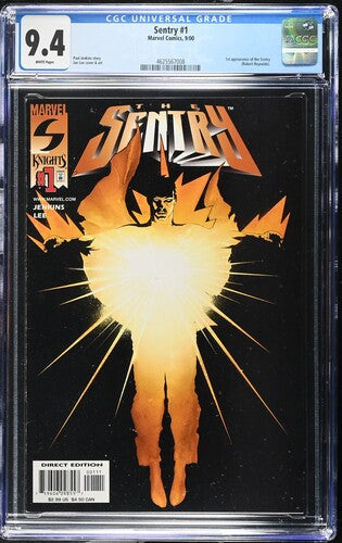 2000 The Sentry #1 Graded Comic Book (Variant Cover) Jae Lee Cover CGC 9.6