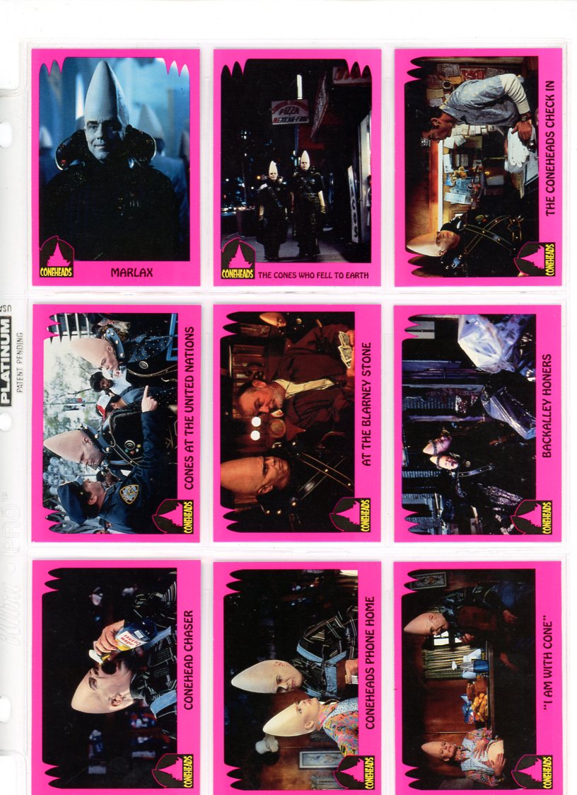 1993 Topps Coneheads Complete Set (66 Cards)