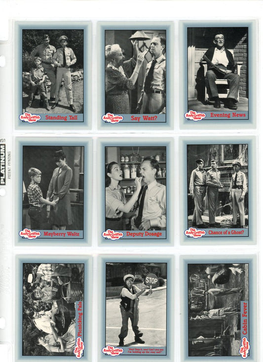 1990 Pacific The Andy Griffith Show Series 2 Complete Set (110 Cards)
