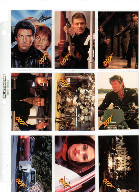 1995 Graffiti James Bond: GoldenEye Complete Set (90 Cards)