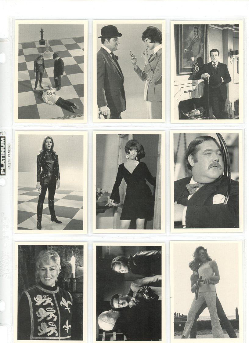 1992 Cornerstone The Avengers Complete Set (81 Cards)