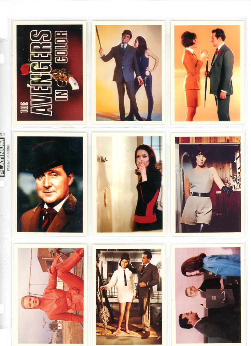 1993 Cornerstone The Avengers In Color Series 2 Complete Set (99 Cards)