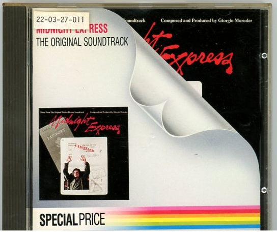 Midnight Express (1978) Original Motion Picture Soundtrack Vintage CD