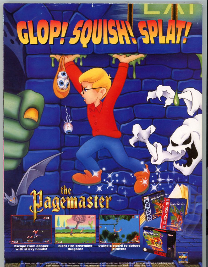 GamePro (January 1995) Vintage Newsstand Magazine Earthworm Jim Cover