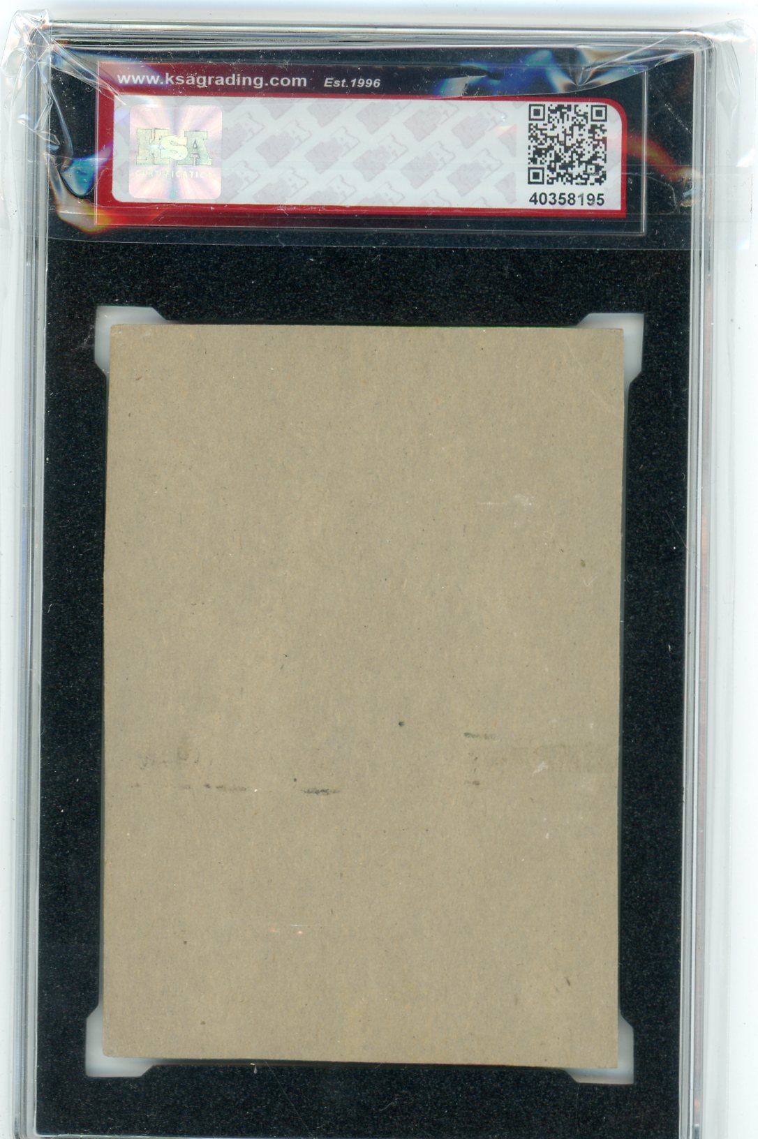 1962 Post Cereal Canadian Mickey Mantle Graded Card #5 KSA 3.5