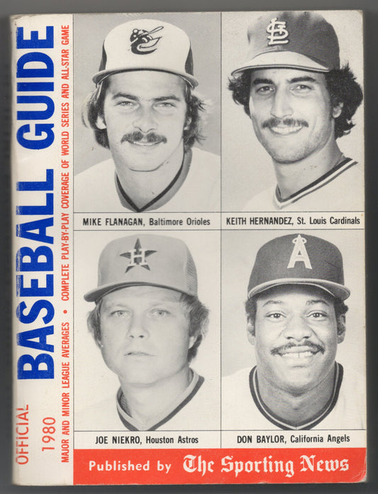 1980 The Sporting News Official Baseball Guide