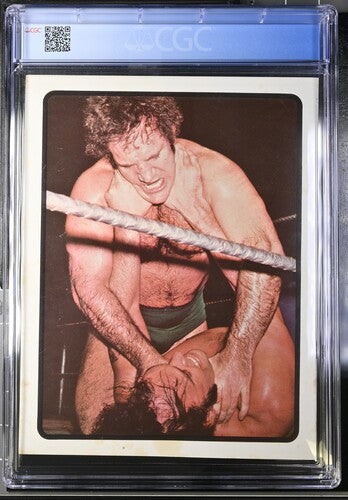 1977 WWWF Wrestling Action #1 Graded Magazine CGC 5.5 "Superstar" Billy Graham Cover