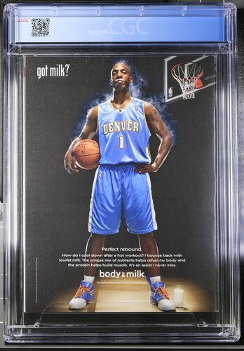 2009 Sports Illustrated #v111 #16 Graded Magazine Shaquille O'Neal/LeBron James Cover CGC 9.6 Rare Newsstand