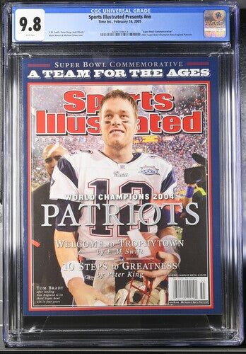 2005 Sports Illustrated Graded Magazine "Super Bowl Commemorative" CGC 9.8 Rare Newsstand