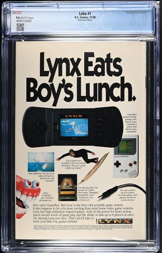 1990 D.C. Lobo #1 Graded Comic Book CGC 9.6