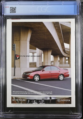 2004 Sports Illustrated Graded Magazine Newsstand CGC 9.4 Tom Brady Cover