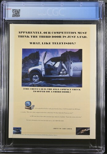 1997 Sports Illustrated Graded Magazine Newsstand CGC 5.5 Michael Jordan Illustration Cover