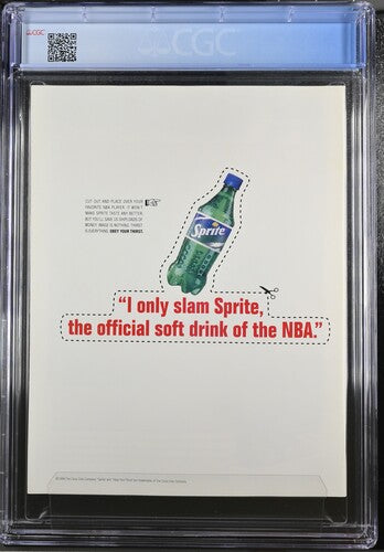 1998 Sports Illustrated Presents CGC 8.0 Newsstand Chicago Bulls '97/98 Championship Season