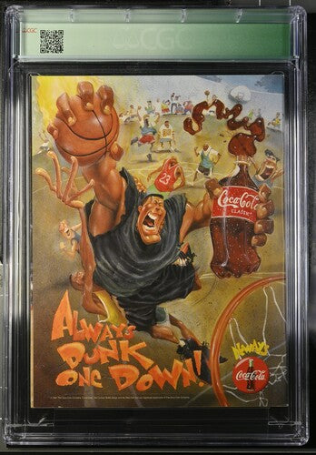 1998 NBA Inside Stuff #v7 #4 Graded Magazine Qualified CGC 9.2 Michael Jordan Cover